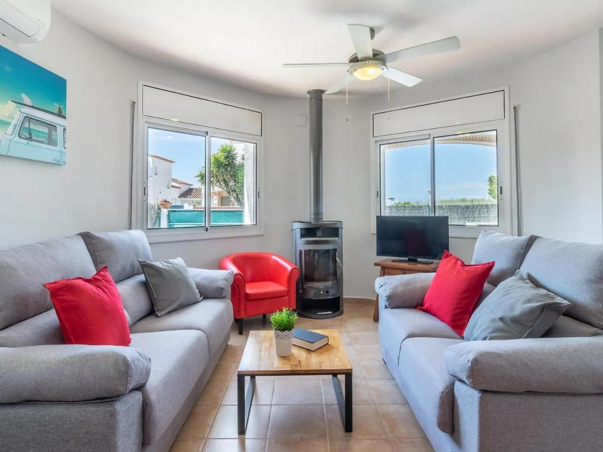 Casa Con Piscina, A/A, Wifi, Barbacoa, A 200 M De La Playa - Es-89-75 Villa Sant Pere Pescador Spain